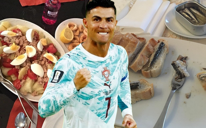 Bữa ăn quan trọng nhất của Ronaldo
