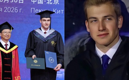 "Đệ nhất công tử" đẹp trai nhất thế giới gây sốt tại lễ tốt nghiệp Đại học Bắc Kinh, visual cực phẩm vượt tài tử Hollywood giờ ra sao?