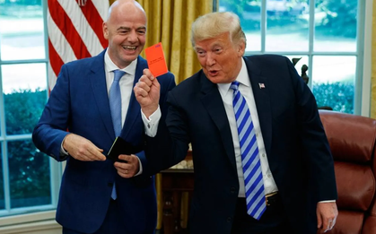 Tổng thống Trump gọi điện cho Chủ tịch FIFA yêu cầu rút thẻ đỏ của cầu thủ Mỹ dù ban đầu không biết hậu quả của thẻ đỏ là gì