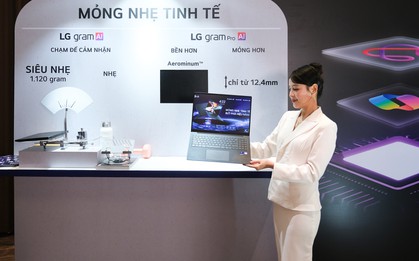 LG trình làng bộ ba laptop gram AI 2026 mới