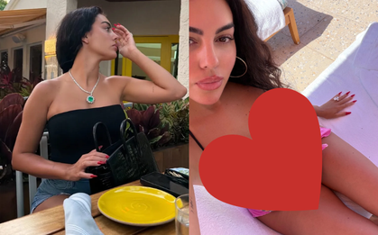 Vợ sắp cưới của Ronaldo khoe body sexy bốc lửa khi đồng hành cùng chồng ở World Cup 2026