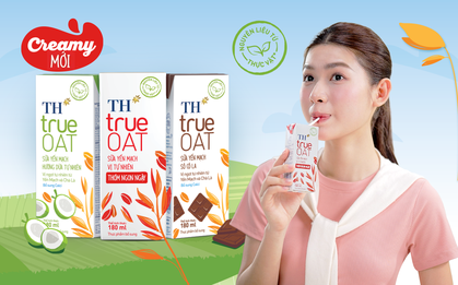 Sữa Yến Mạch TH true OAT Creamy: Chinh phục "gu" người trẻ bằng vị thơm ngon ngậy