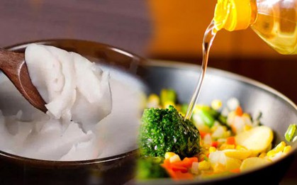 Dùng mỡ lợn thay dầu ăn có tốt?