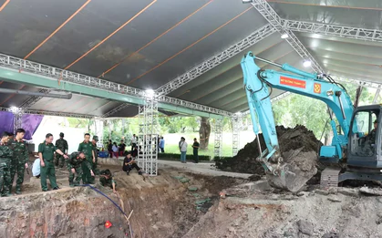 Mở rộng phạm vi tìm kiếm hài cốt liệt sĩ trong Công viên Lê Thị Riêng