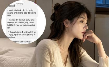 Đoạn tin nhắn xôn xao cõi mạng mẹ chồng gửi con dâu tương lai: Mẹ sẵn sàng cho tiền nhưng "luật chơi" này không cô nào dám nhận