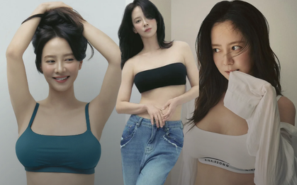 "Mợ ngố" Song Ji Hyo "lão hóa ngược" một cách thần kỳ, 45 tuổi vẫn tự tin tung ảnh nội y nóng bỏng, hé lộ 4 tuyệt chiêu đánh bay 7kg mỡ thừa