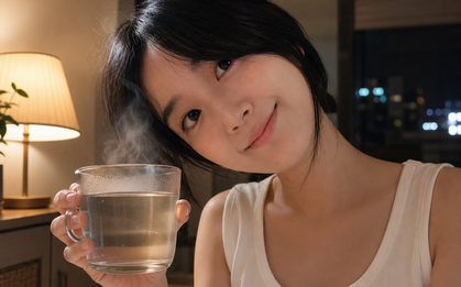 Lời khuyên cho những ai hay uống 1 cốc nước ấm trước khi đi ngủ