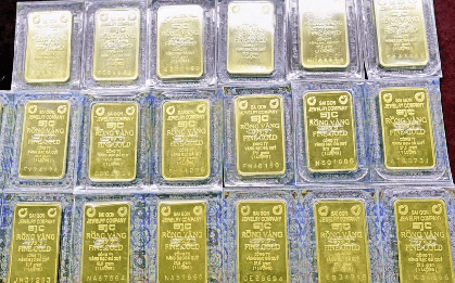 Giá vàng miếng, vàng nhẫn chiều tối 1/8 tại SJC, PNJ, DOJI, Bảo Tín Minh Châu và Bảo Tín Mạnh Hải