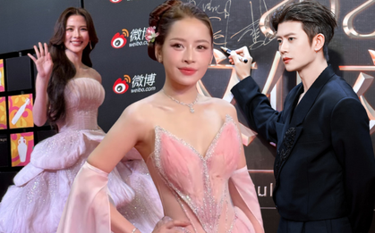 Chi Pu là nghệ sĩ Việt duy nhất bùng nổ visual trên thảm đỏ Gala Weibo, "chặt đẹp" Baifern Pimchanok nhạt nhòa sến sẩm