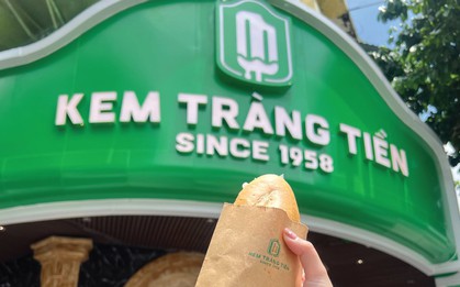 Kem Tràng Tiền đã quá quen rồi, giờ chúng ta có thêm Bánh mỳ Tràng Tiền