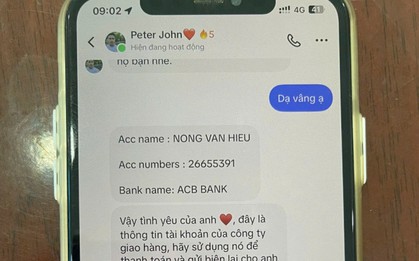 Người phụ nữ SN 1985 tới NH Agribank chuyển 5.000.000 đồng cho STK ACB Bank của NONG VAN HEU, nhân viên lập tức báo công an để dừng giao dịch