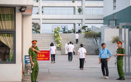 Ngày đầu kỳ thi lại tốt nghiệp của hơn 300 thí sinh chuyên Tuyên Quang