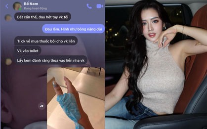 Quyên Qui tung tin nhắn riêng tư với chồng Phó chủ tịch, tình hình hôn nhân lộ rõ