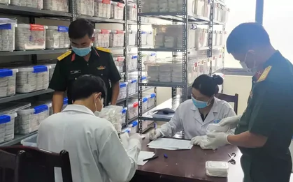 Huế hoàn tất bàn giao gần 4.000 mẫu hài cốt liệt sĩ giám định ADN