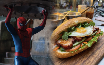 Món Việt ngon nhất thế giới xuất hiện trong bom tấn Spider-Man, khách Việt phấn khích vì một câu thoại