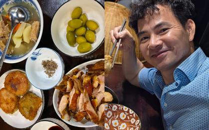 Loạt mâm cơm nhà cục trưởng Xuân Bắc: Không cắt tỉa rồng phượng, cũng chẳng xếp thành con công mà nhìn vẫn ngon!