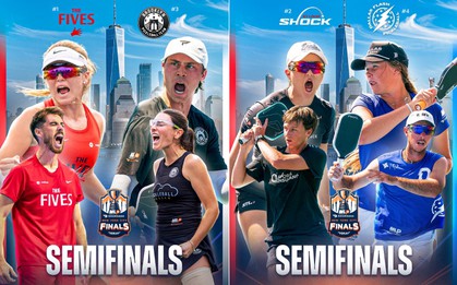 Điểm danh 4 team lọt vào bán kết Major League Pickleball 2026 tại Mỹ