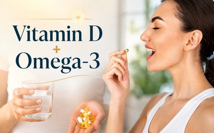 Vitamin D + Omega-3: Bộ đôi "2 trong 1" được lòng dân văn phòng vì 7 lợi ích từ xương, tim đến lão hóa, nhưng ai không hợp