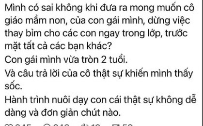 Lên mạng hỏi 1 câu, bà mẹ khiến dân mạng bùng nổ tranh cãi: Là phụ huynh đòi hỏi, hay chúng ta đang lơ là vấn đề tế nhị?