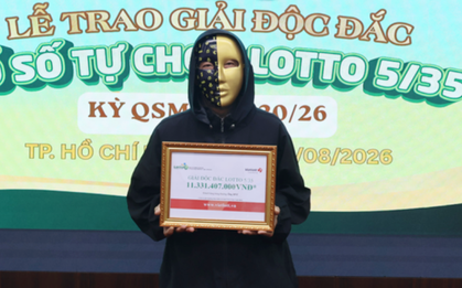 Dư 50.000 đồng, người đàn ông mua vé số và trúng độc đắc hơn 11 tỷ đồng