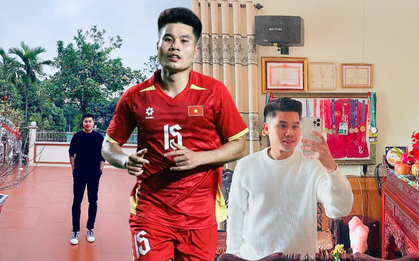 Căn nhà ở quê của "máy chạy" Tiến Anh