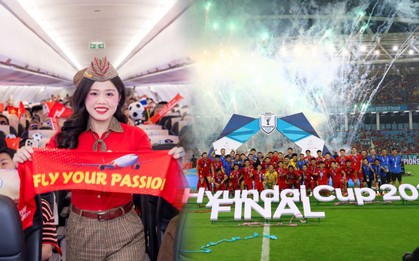 Vietjet tung quà mừng Việt Nam vô địch, fan nhanh trí “xin thêm suất” cho cầu thủ Thái Lan