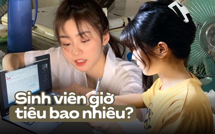 Sinh viên bây giờ được bố mẹ cho bao nhiêu tiền mỗi tháng? Người vỏn vẹn 2,5 triệu, người 4 triệu vẫn đi làm thêm