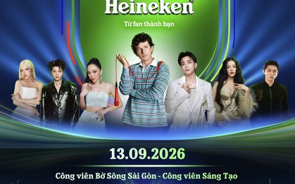 HOT: Charlie Puth cùng dàn sao Vbiz hội tụ tại The World Of Heineken®, siêu trải nghiệm 4 thế giới đam mê chính thức “lên sóng”