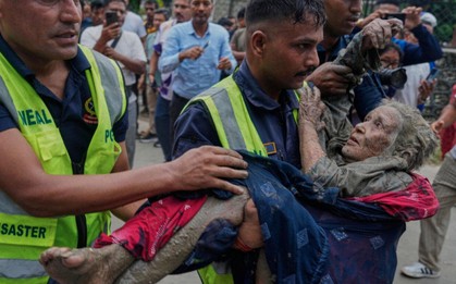 Sau lũ quét ở Nepal, giới khoa học cảnh báo dạng thảm họa có thể tạo chuỗi thiên tai chết người