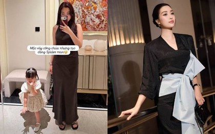 Hoa hậu Đỗ Mỹ Linh gây chú ý khi khoe khoảnh khắc tinh nghịch của ái nữ nhà Chủ tịch CLB Hà Nội trong biệt thự đất vàng 6 tầng bề thế