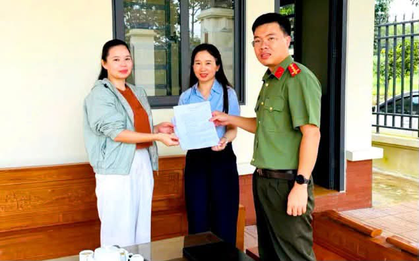 Công an xác minh giao dịch chuyển 40.002.000 đồng vào tài khoản Văn phòng công chứng: Chị Đặng Thị Nhung được mời lên làm việc sau gần 10 tháng