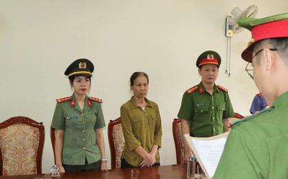 Ra quyết định khởi tố người phụ nữ làm bánh cuốn Tưởng Thị Hoè SN 1960