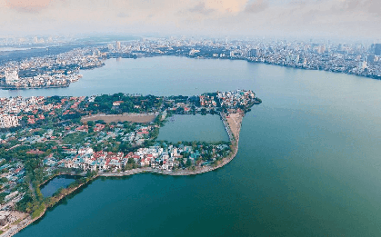 Hà Nội sẽ có cầu đi bộ vươn ra Hồ Tây giống như ở Thụy Sĩ, Ý: Thiết kế đặc biệt, thuộc đại dự án cải tạo hơn 30.000 tỷ đồng