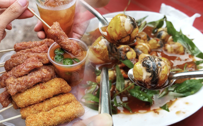 Vì sao các quán ốc luôn có món cút lộn xào me và nem chua rán trong menu?