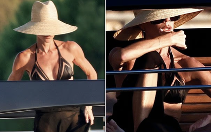 Victoria Beckham khoe body nóng bỏng tuổi 52 trên du thuyền 500 tỷ cùng David Beckham