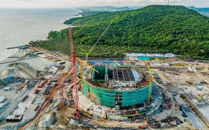 Công trình đang thành hình ở đảo ngọc của Việt Nam:  Kỳ vọng lọt top châu Á, sức chứa hơn "nhà hát Oscar"