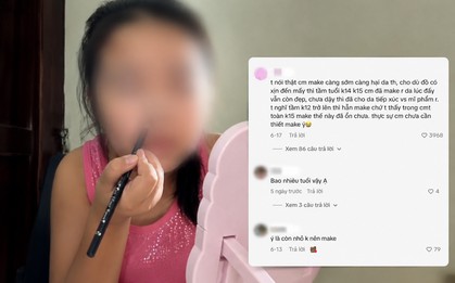 Clip dạy make up tưởng bình thường bỗng khiến cư dân mạng Việt tranh cãi nảy lửa: Cho con làm vậy có nên không?