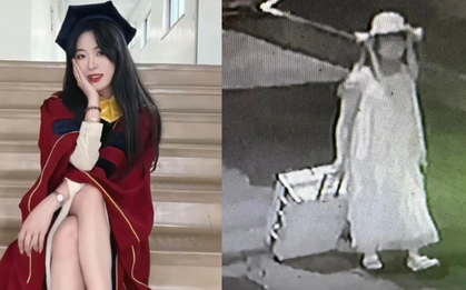 Công bố hình ảnh bất ngờ của nghi phạm vụ nữ du học sinh Trung Quốc bị sát hại do camera an ninh ghi lại