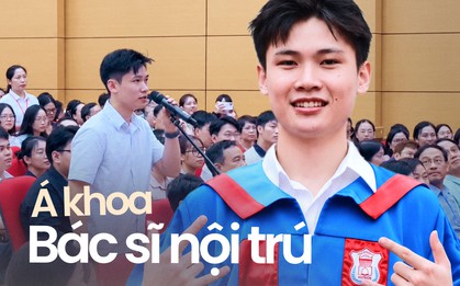 Á khoa Bác sĩ nội trú Răng Hàm Mặt ĐH Y Hà Nội học 12-14 tiếng/ngày suốt 3 tháng cuối để chạm tới mốc 26,74/30
