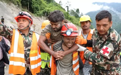Nhân chứng kể lại 9 ngày sinh tồn trong hầm thuỷ điện sau trận lũ quét thảm khốc ở Nepal