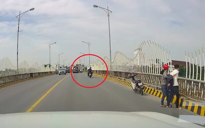 Camera ghi cảnh thiếu tá quân đội lao xuống sông cứu người rồi mất tích