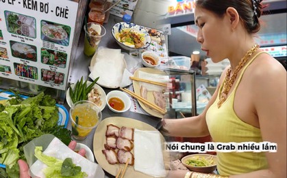 Phát hiện hàng bánh tráng thịt heo trong chợ Việt có 2 chị chủ đeo vàng kín tay