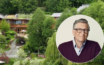 Ngôi nhà có 24 phòng tắm của Bill Gates