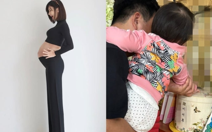 Đau lòng cảnh nữ diễn viên mất con trai 6 tuổi, đưa con gái đến thăm anh trai quá cố