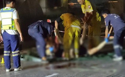 Xin giấy bút từ nhân viên khách sạn, 30 phút sau, người đàn ông rơi từ trên tầng cao xuống đất tử vong