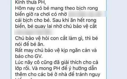 Tin nhắn cảnh báo của cô giáo khiến phụ huynh TP.HCM hết hồn: Sai 1 ly, hậu quả khôn lường