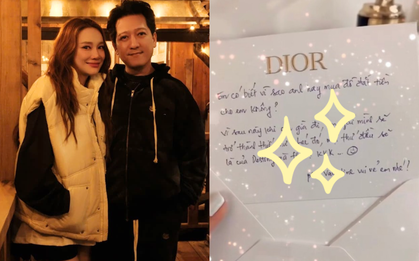 Bức thư Trường Giang viết trên giấy Dior gửi vợ: Suy tính tương lai sau những món quà trăm triệu