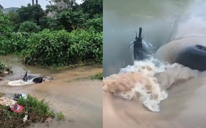 Danh tính nam sinh viên mất tích nghi bị nước cuốn khi đi qua đường ngập sâu