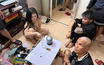 Công an kiểm tra chung cư ở phường Kim Liên lúc 19h, khởi tố Hoàng Lê Trúc Anh SN 1995