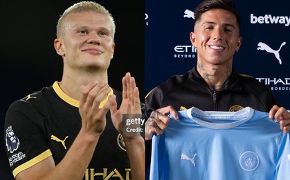 "Thánh meme" Haaland mất ngủ, phản ứng cực hài với thương vụ bom tấn Enzo Fernández gia nhập Man City